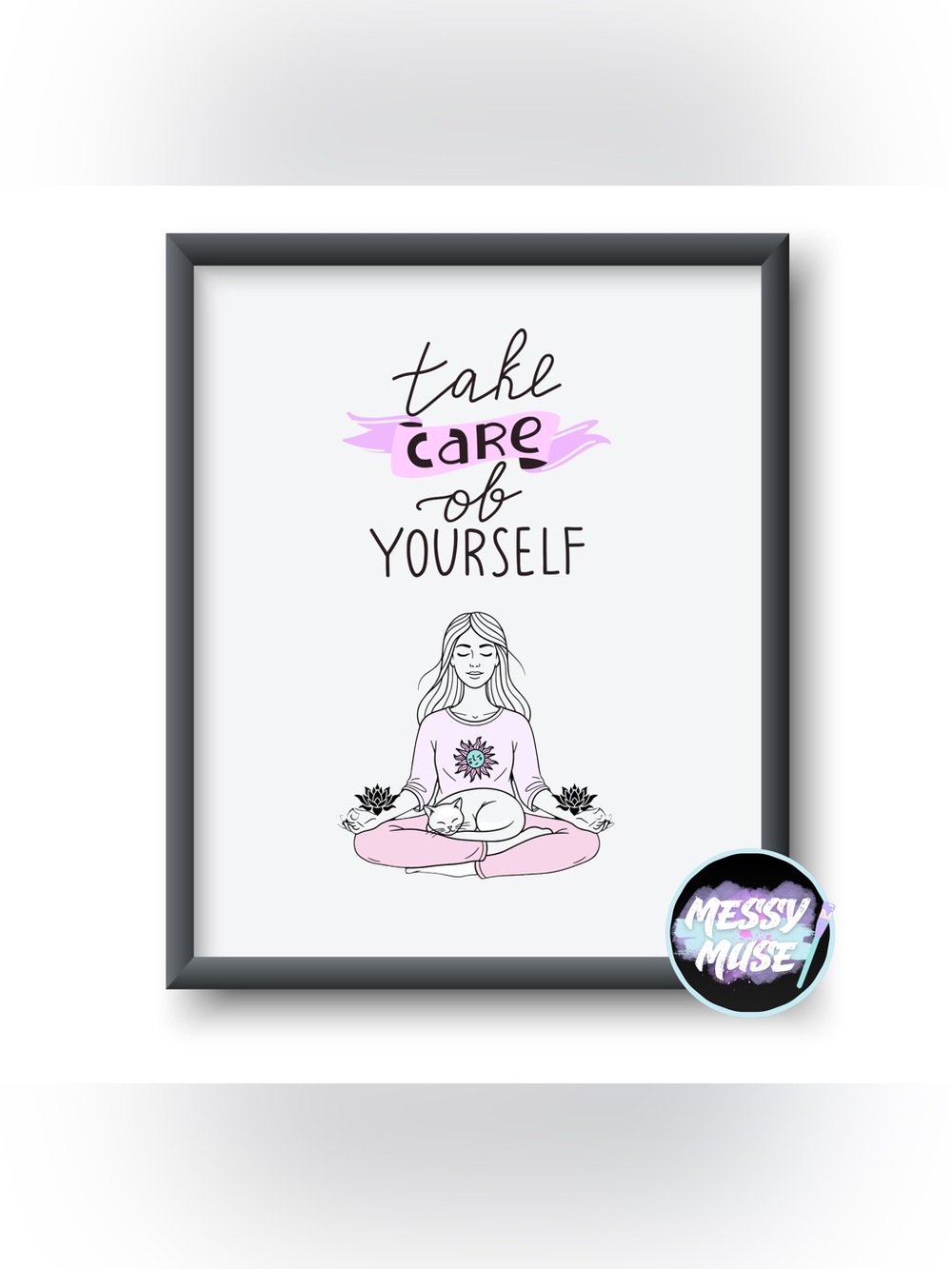 8.5x11 Wall Art Print | Handmade Home Decor | Ready to Frame Art Print